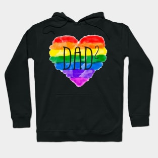 Dad LGBT Lesbian Gay Pride Hoodie